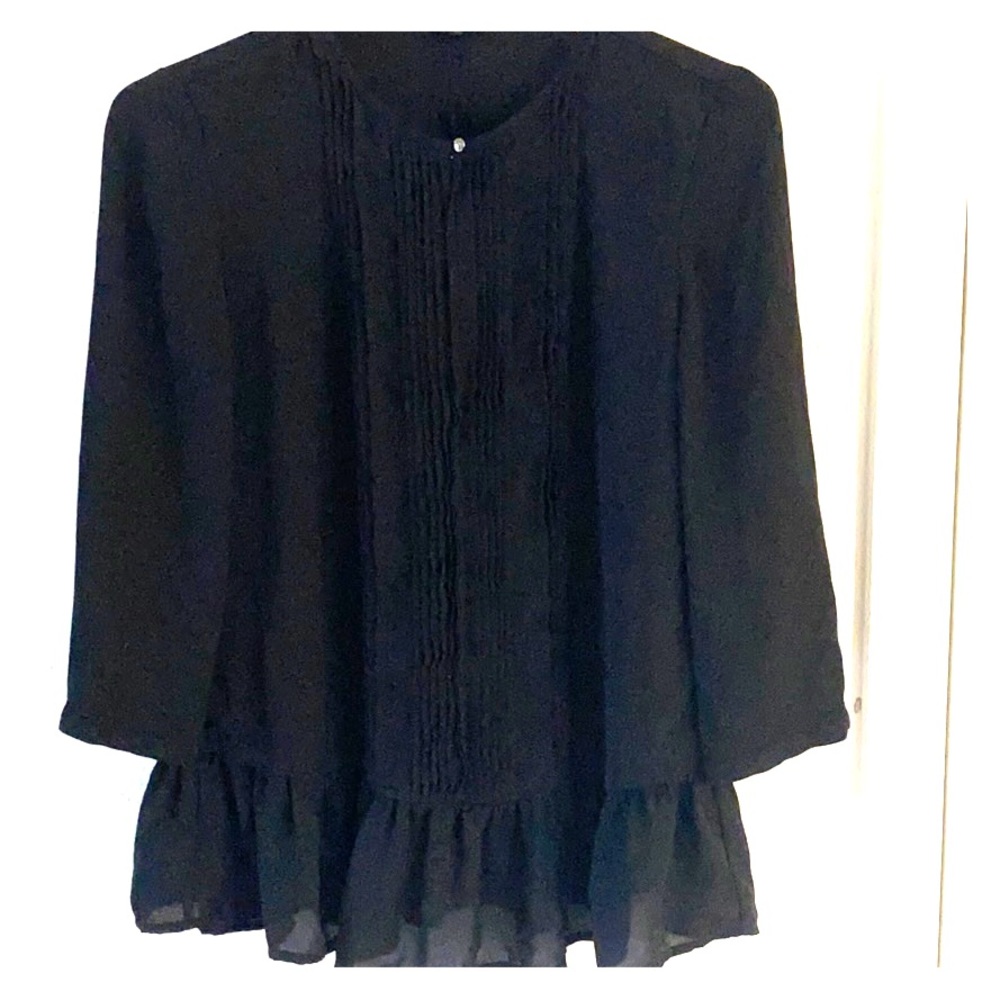 Express detailed three quarter length shirt
